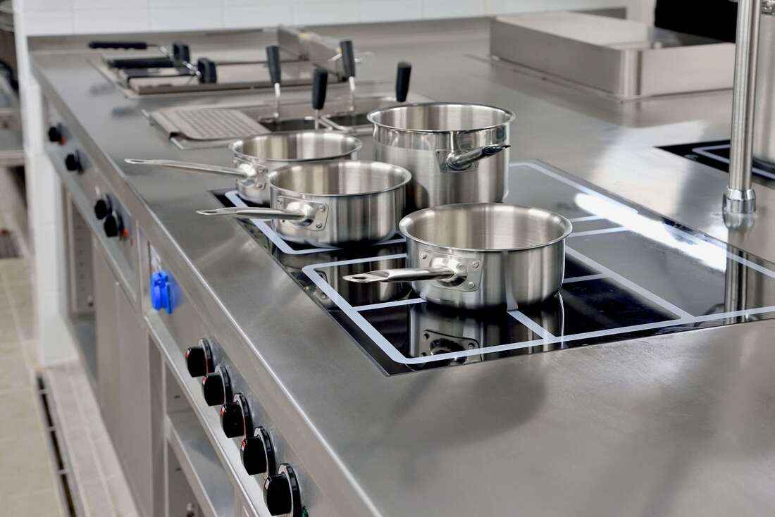 Commercial Kitchen Cleaning - Cookware